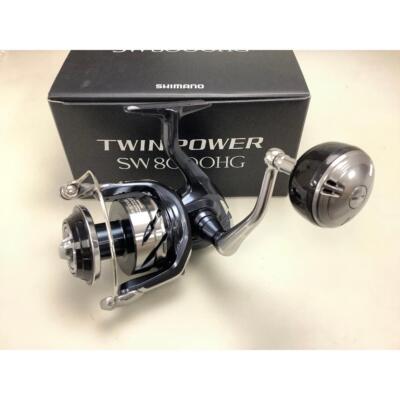 リール SHIMANO TWIN POWER SW8000HG 美品】SHIMANO ツインパワーSW
