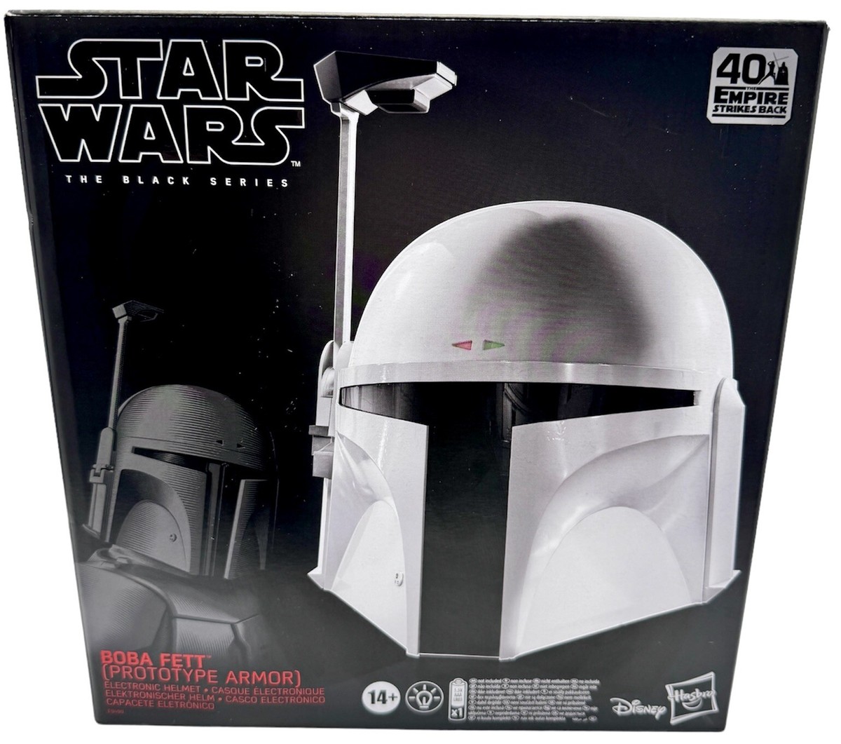 Star Wars Black Series Boba Fett Prototype White Armor Helmet