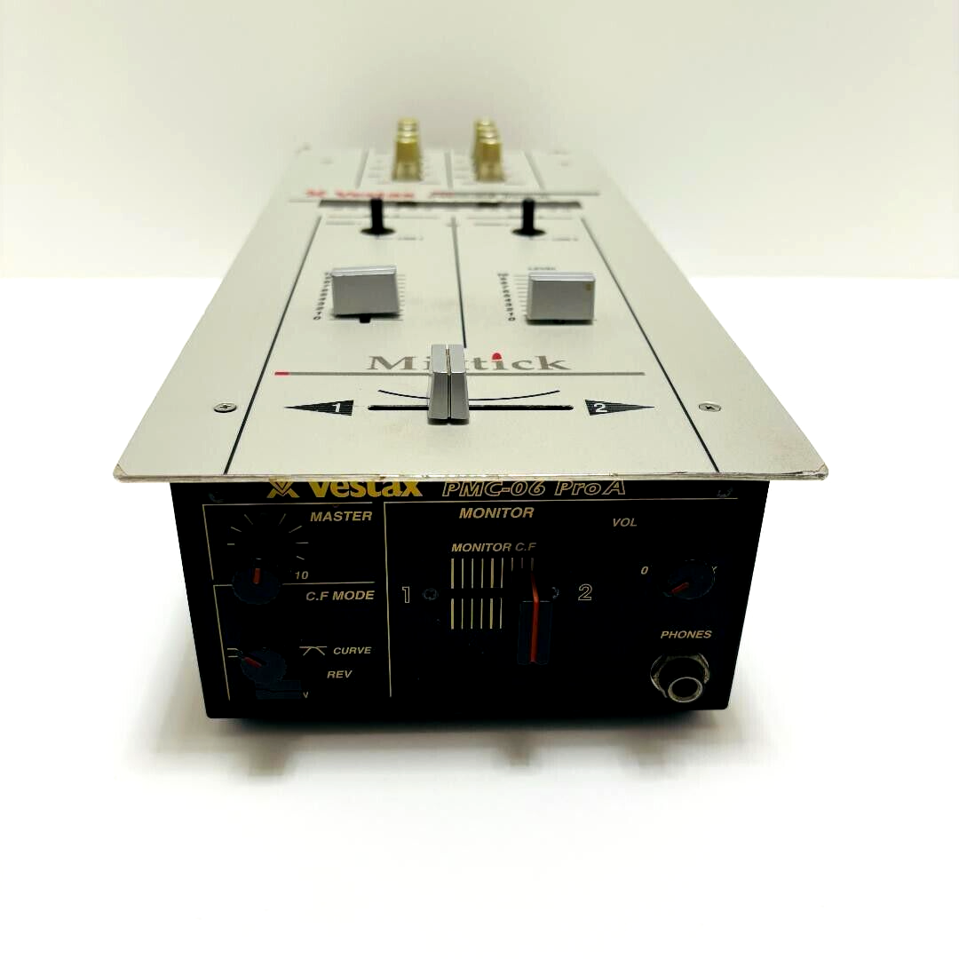 Vestax PMC-06 Pro A Mixtick DJ Mixer Professional Mixing