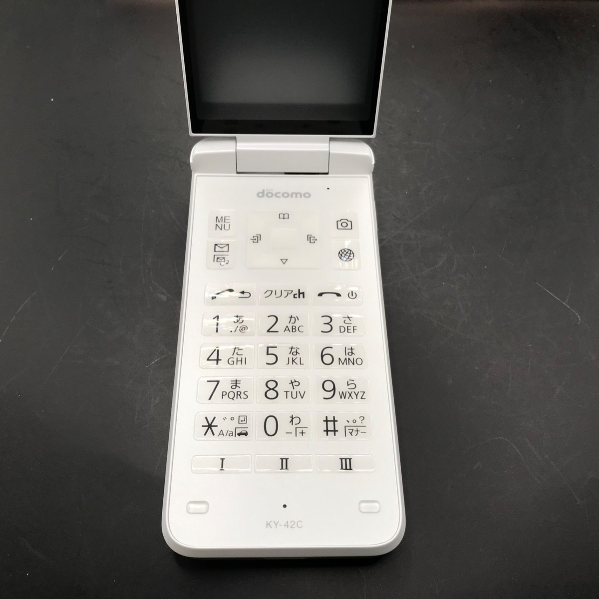 Excellent] KYOCERA KY-42C DIGNO KEITAI White ANDROID FLIP PHONE