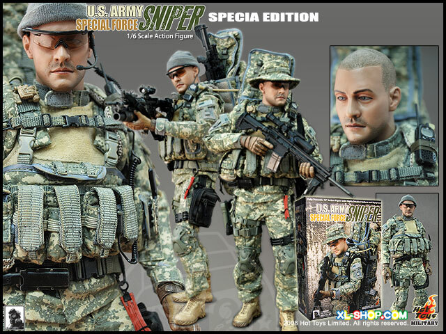 1/6 HOT TOYS US ARMY SPECIAL FORCES SNIPER #080430 NEW | eBay