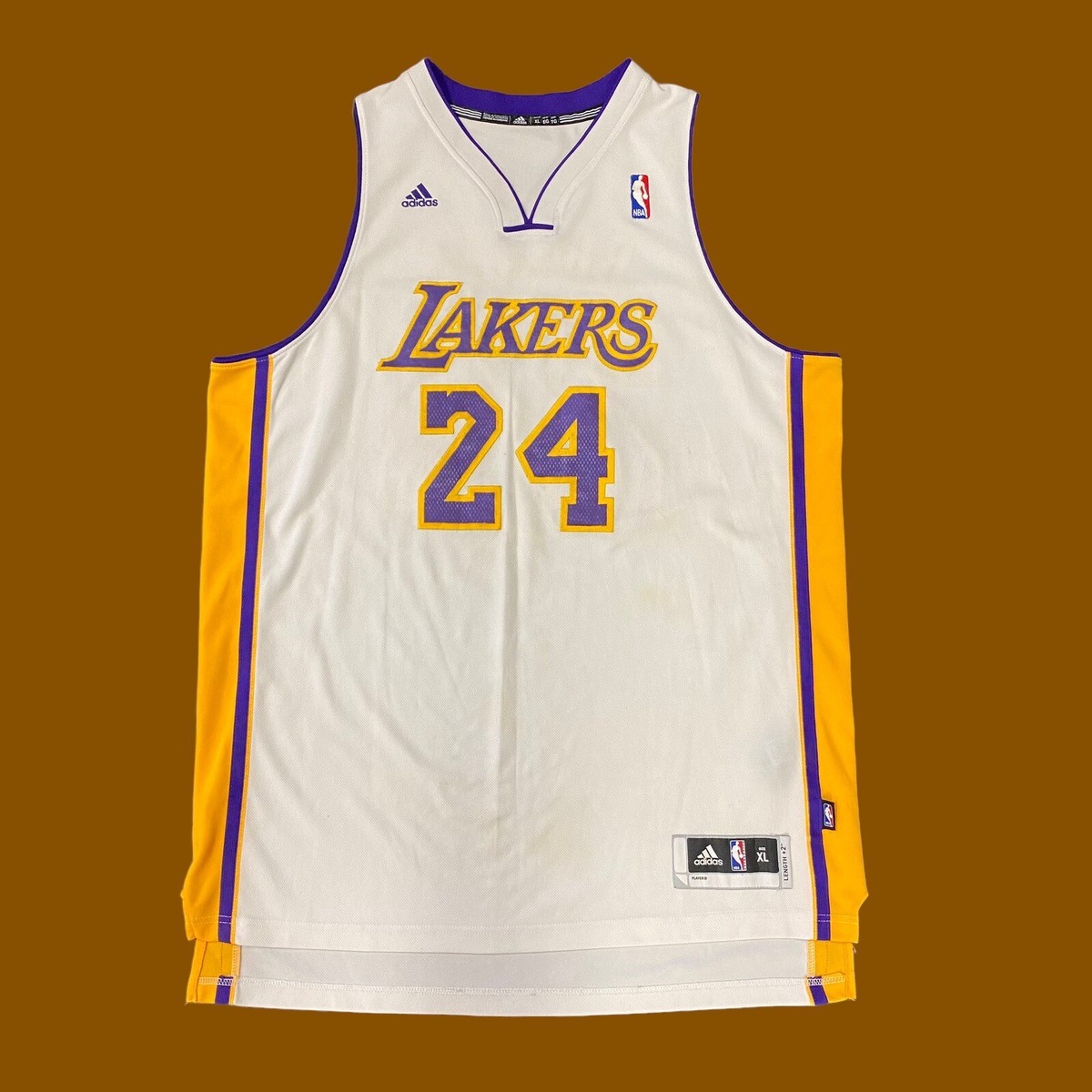 Los Angeles LA Lakers NBA Kobe Bryant #24 Basketball Jersey Adult