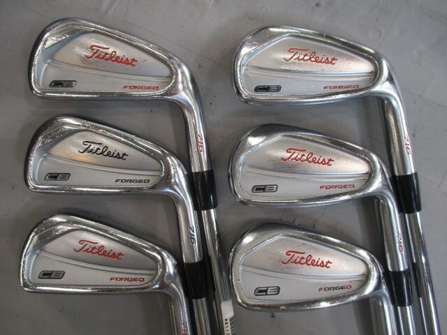 Titleist CB 716 アイアンセット5番〜9番P Titleist 716 アイアン 5-9 P