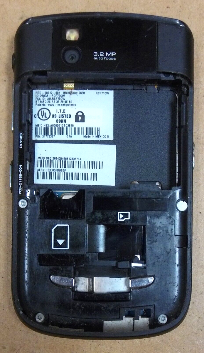 BlackBerry Tour 9630 - Black and Silver ( Verizon ) Smartphone | eBay
