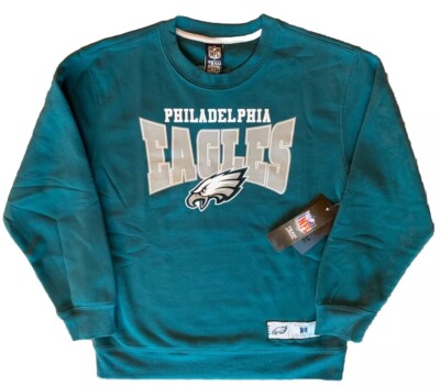 Philadelphia Eagles CREWNECK Sweater Sweatshirt Green -NFL- Youth