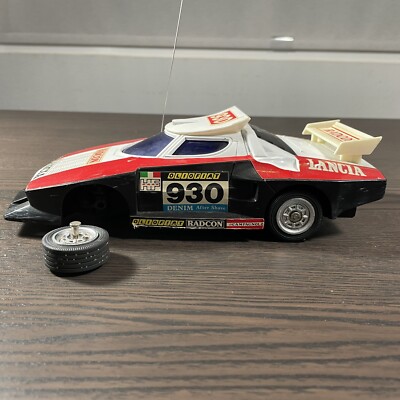 Radcon Lancia Stratos Rally Remote Control R/C Car Retro 80s