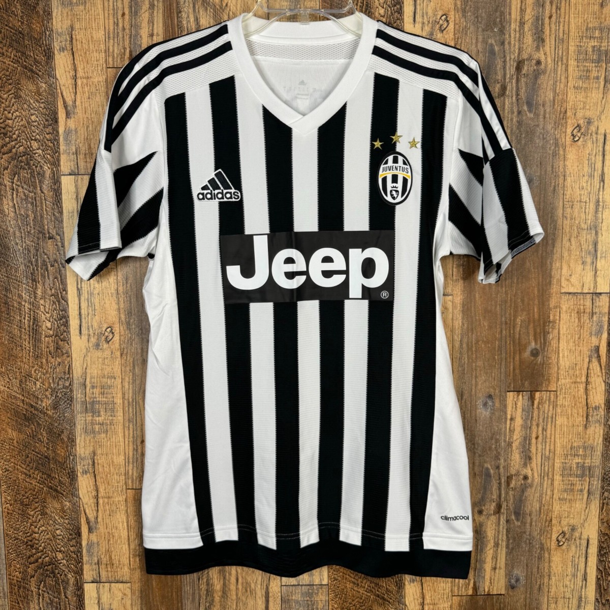 Juventus FC 2015-16 Home Soccer Jersey Alvaro Morata #9 Adidas