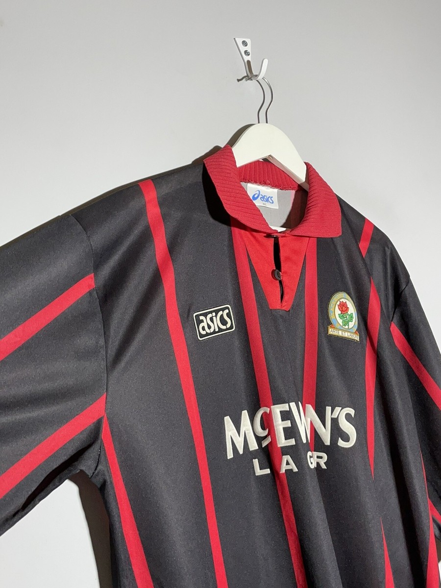 Blackburn Rovers Asics 1994/95 Away Vintage Football Shirt Soccer
