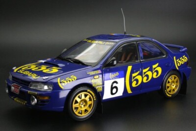 Sunstar 1/18 5526 Subaru Impreza WRC 555 #6 Hong Kong Rally 1994 r