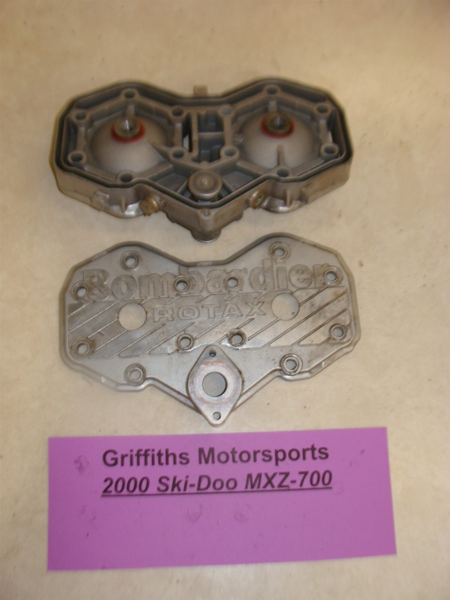 2000 SKI DOO MXZ 700 ZX chassis cylinder head cover thermostat