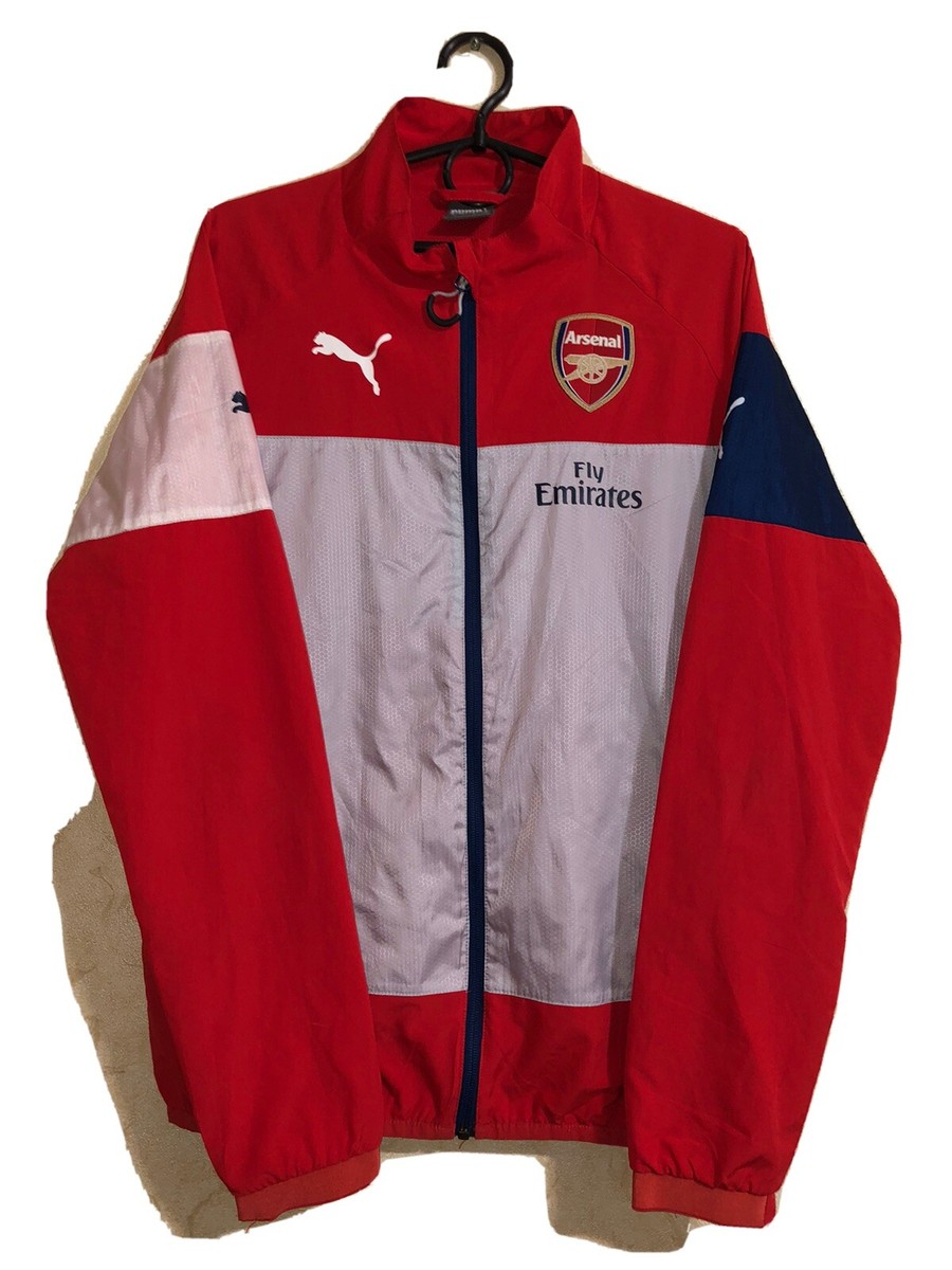 RARE ARSENAL LONDON FOOTBALL TRAINING JACKET SIZE S PUMA | eBay