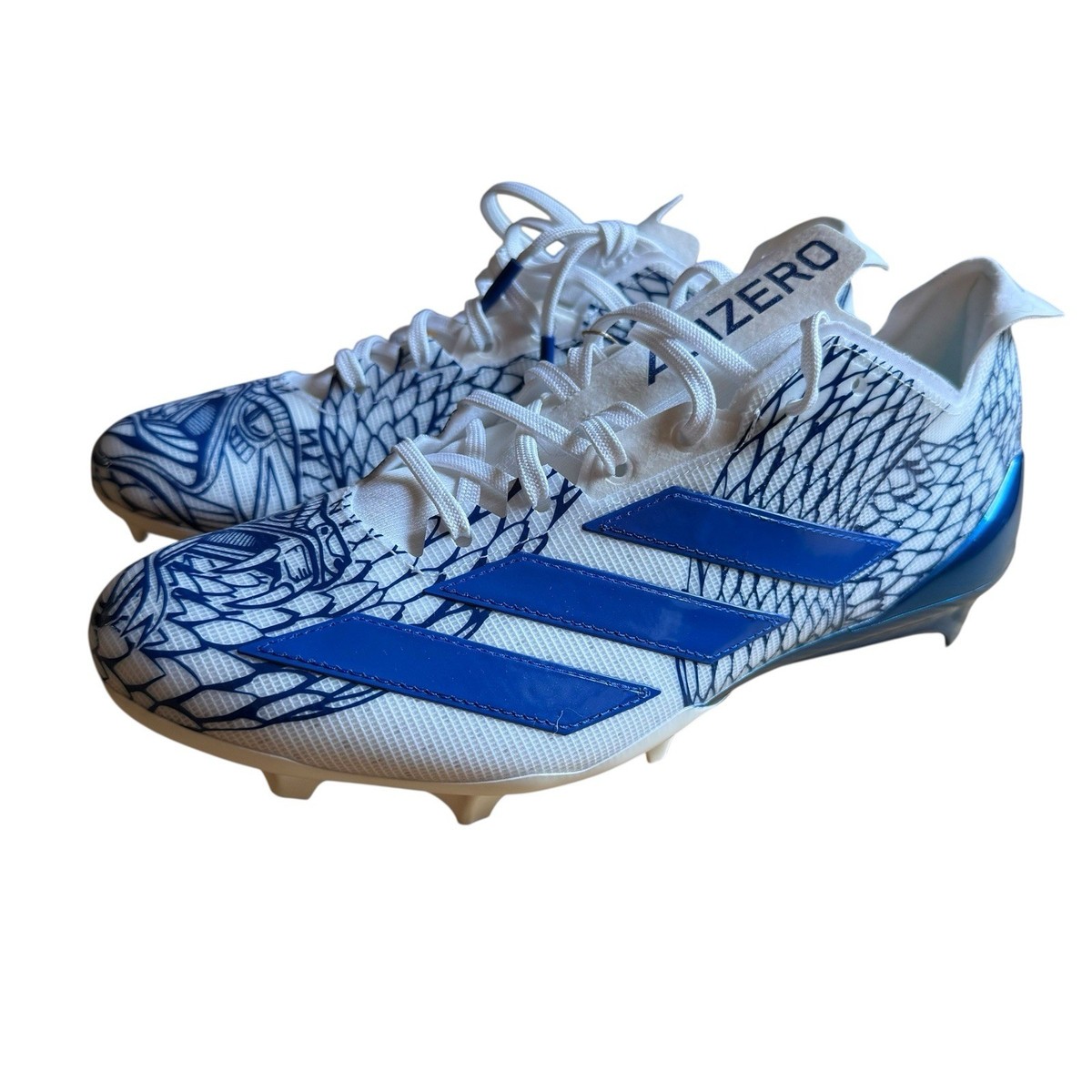 adidas Adizero Electric 2 Football Cleats Men's Sz 11 Snakeskin