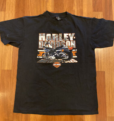 VINTAGE RARE HARLEY DAVIDSON 90s TOKYO T-Shirt XL EUC MINT | eBay
