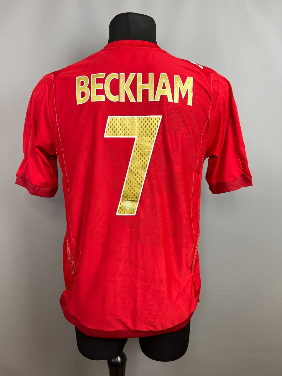 ENGLAND 2006 2008 BECKHAM AWAY SHIRT FOOTBALL SOCCER JERSEY UMBRO