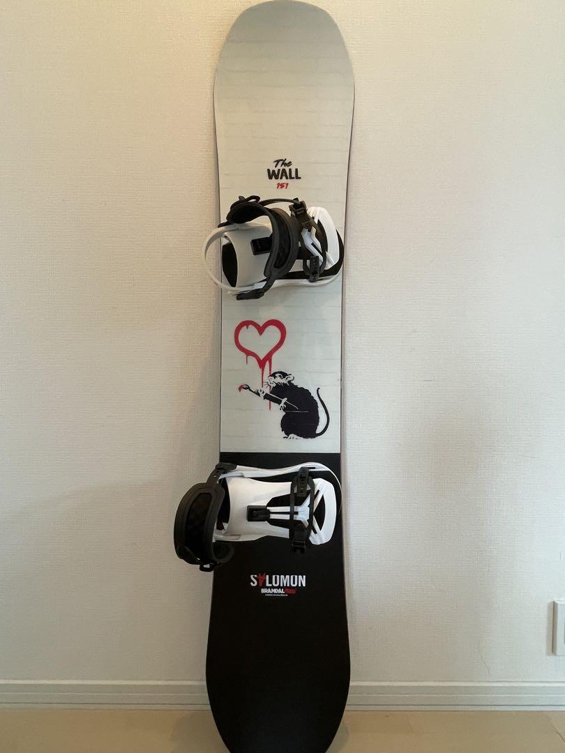 SLUMUN バンクシースノーボードビンディングセット SLUMUN バンクシー