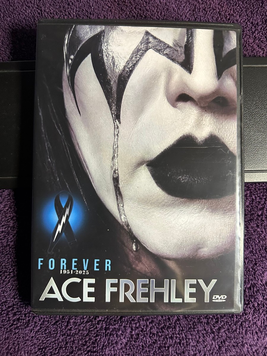 Ace Frehley - Forever 1951-2025 DVD Box Set KISS Gene Simmons Paul