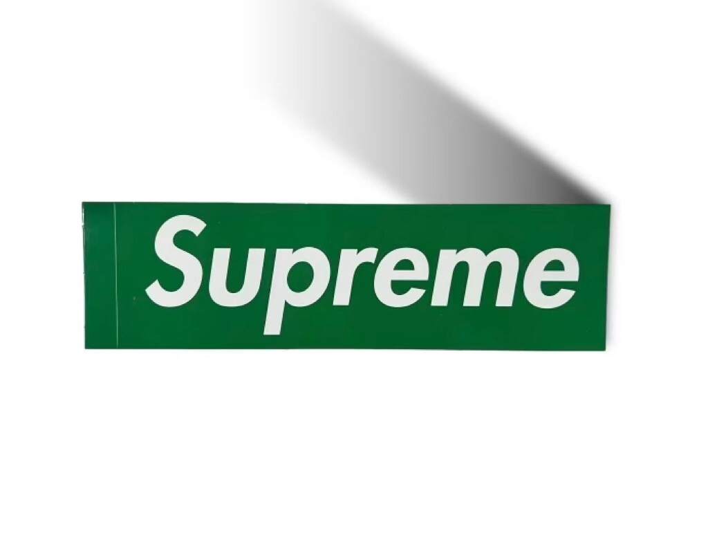 SUPREME FW24 GREEN BOX LOGO STICKER TYLER THE CREATOR | eBay
