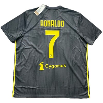 2018/19 Juventus Third Jersey #7 Ronaldo 2XL adidas Cygames