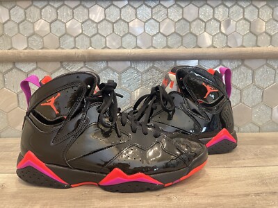 Size 9 - Air Jordan 7 Retro Black Gloss W 193151704627| eBay
