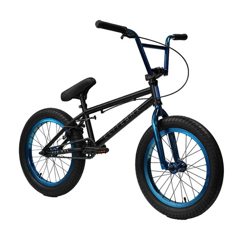 MATT BLACK 18 INCH WHEEL ARES BIKES ''ADIT'' BMX FLATLAND