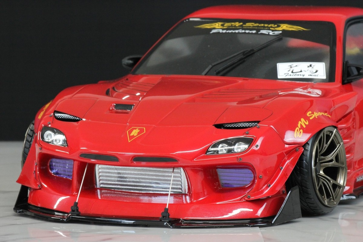 BN Sports RX-7 ラジコン Mazda RX-7 FC3S BN-Sport FC 1-10 RX7 Body
