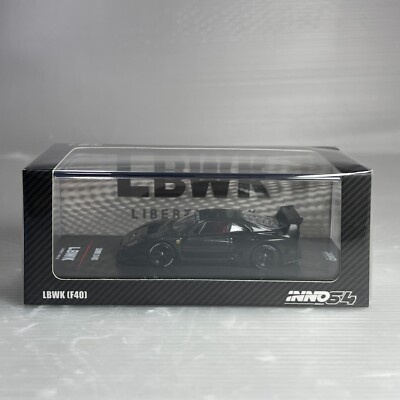 LBWK F40 FULL CARBON FIBER 1/64 DIECAST MODEL CAR BY INNO MODELS