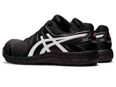 ASICS WINJOB CP113 1273A055 001 Black White 3E Safety Shoes | eBay