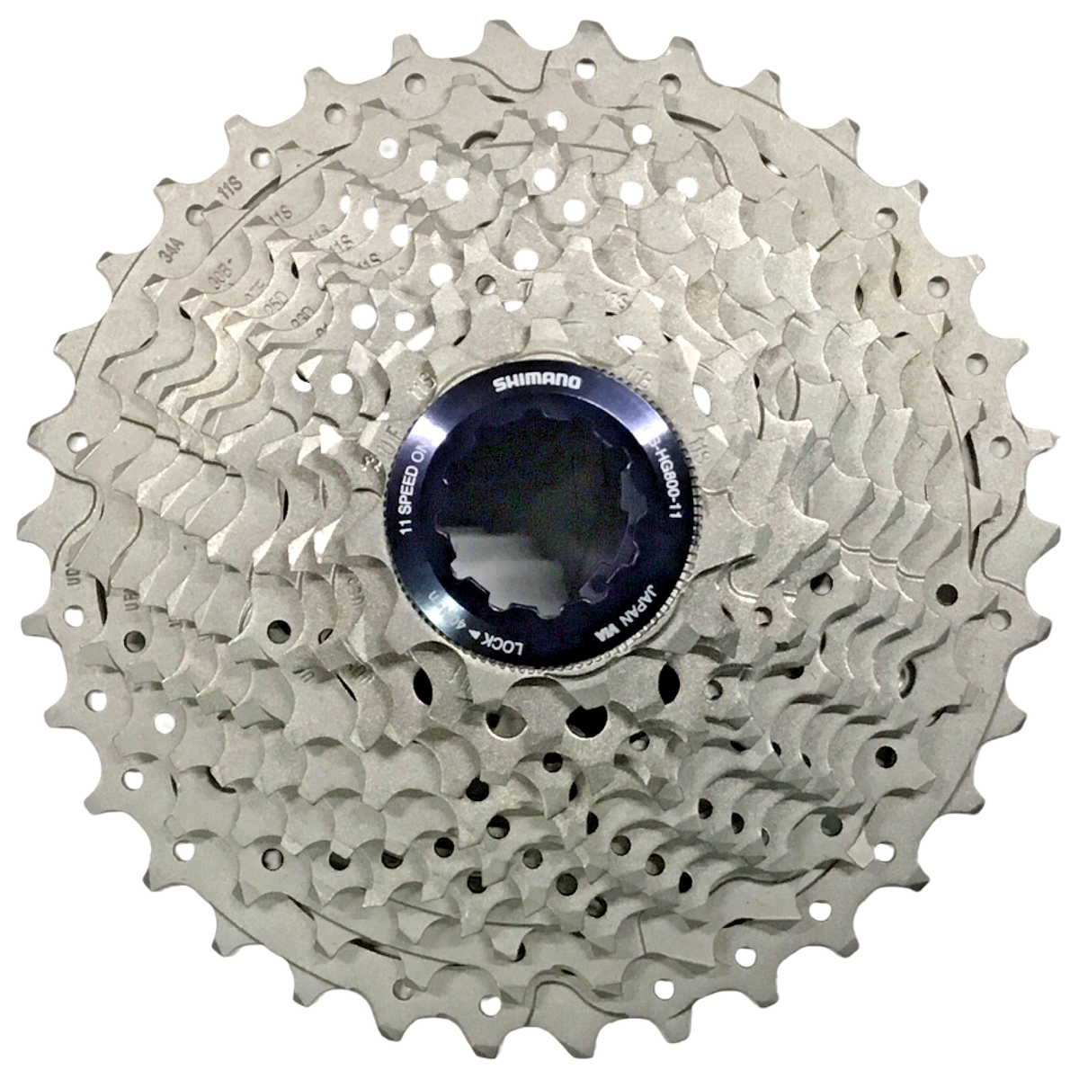 Shimano 11-34t Ultegra-GRX-XT CS-HG800 Road/MTB/eBike Cassette 11
