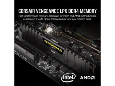CORSAIR Vengeance LPX 16GB (2 x 8GB) DDR4 3200 (PC4 25600) Desktop