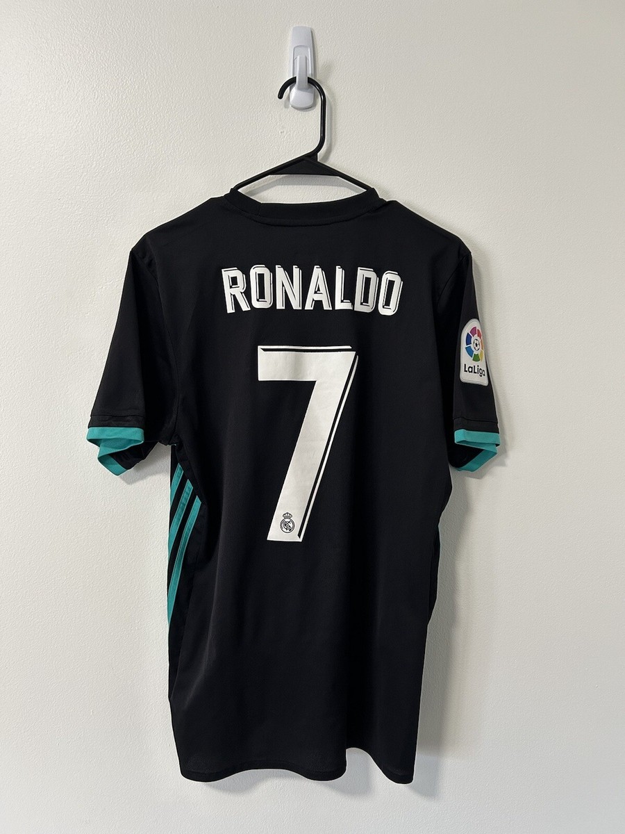 Real Madrid Jersey Away 2017/18 #7 Ronaldo (M) | eBay