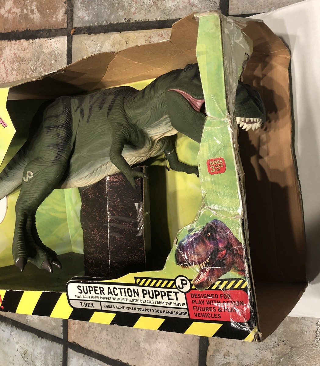 The Lost World Jurassic Park T-Rex Super Action Full Body Puppet