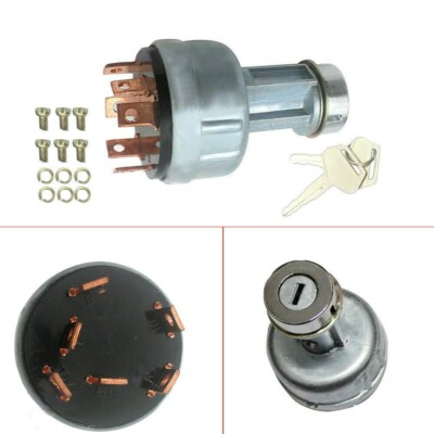 Ignition Key Switch for Yanmar 2202 2210 2220 2301 2310 2402 2420