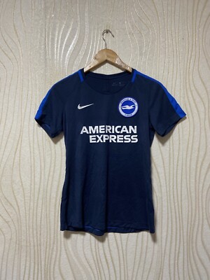 BRIGHTON HOVE ALBION TRAINING FOOTBALL SHIRT SOCCER JERSEY NIKE sz