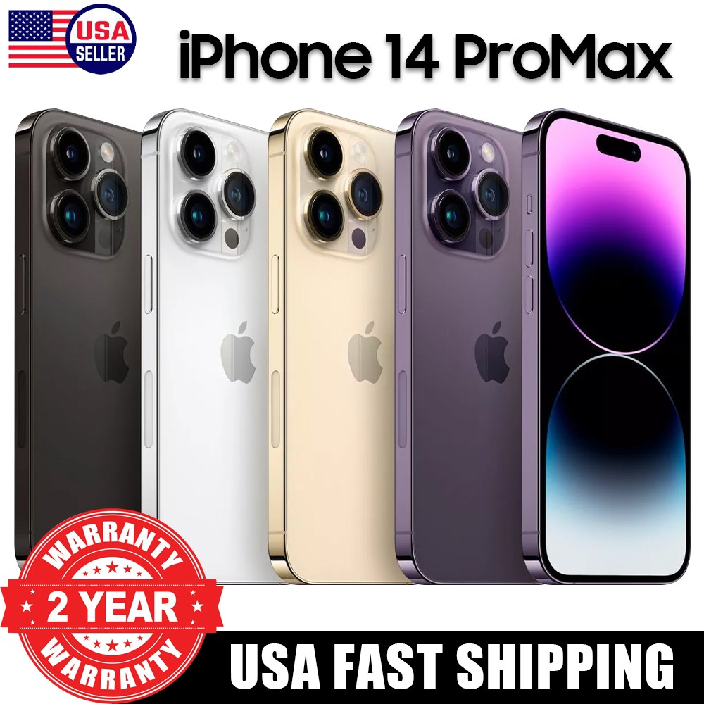 Apple iPhone 14 Pro Max - 256 GB - Space Black (Unlocked) for sale