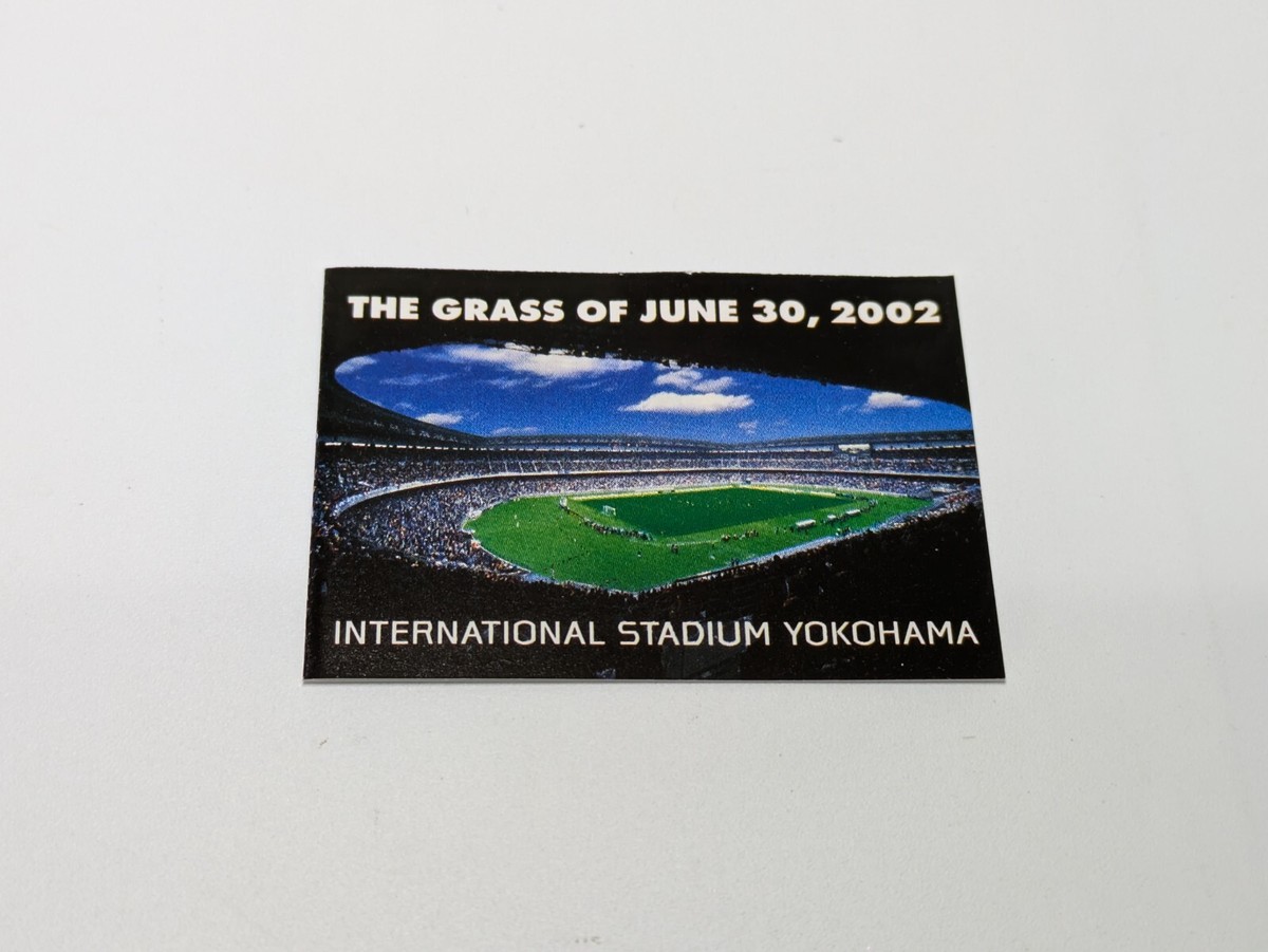 FIFA ワールドカップ 2002決勝 芝 額 チケット 横浜 日韓 レア FIFA