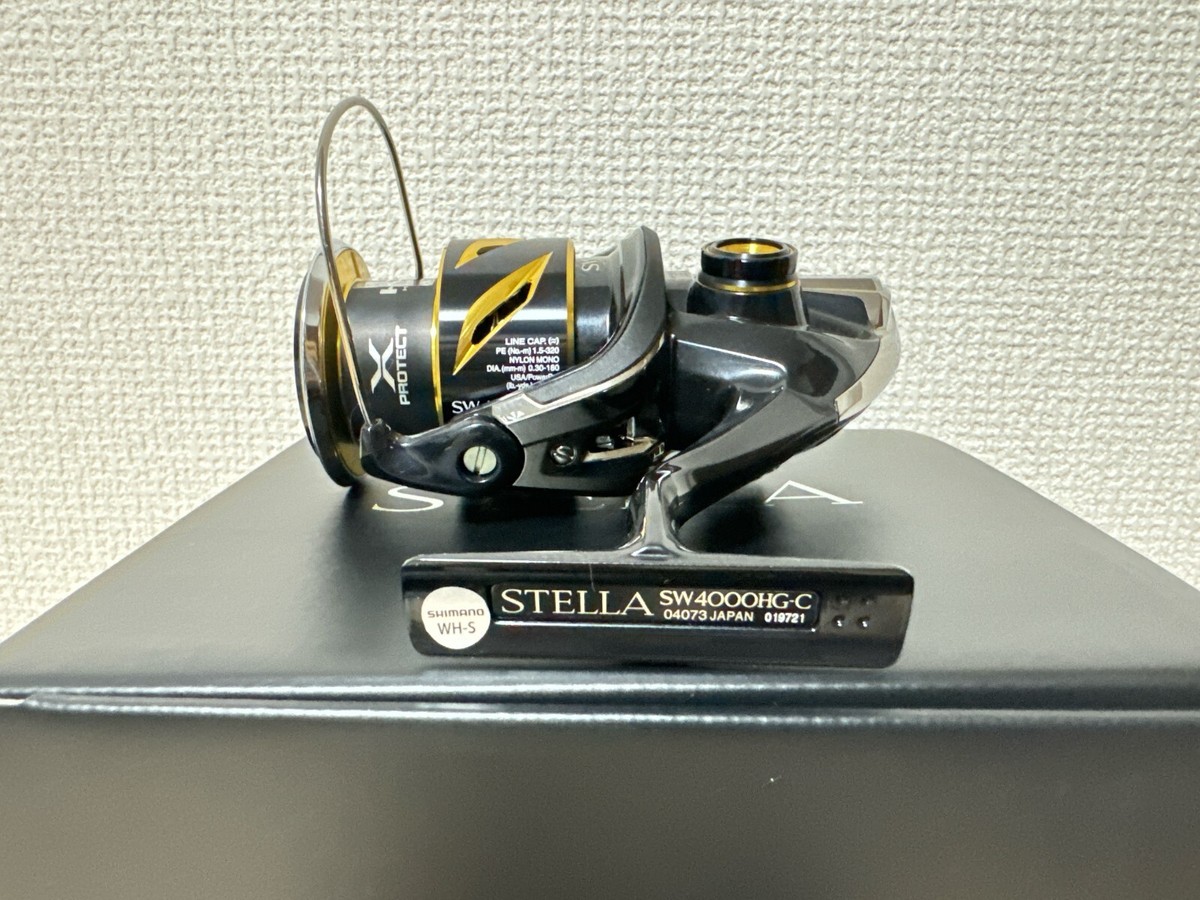 STELLA SW 4000HG と SUPER AERO TITANIUM