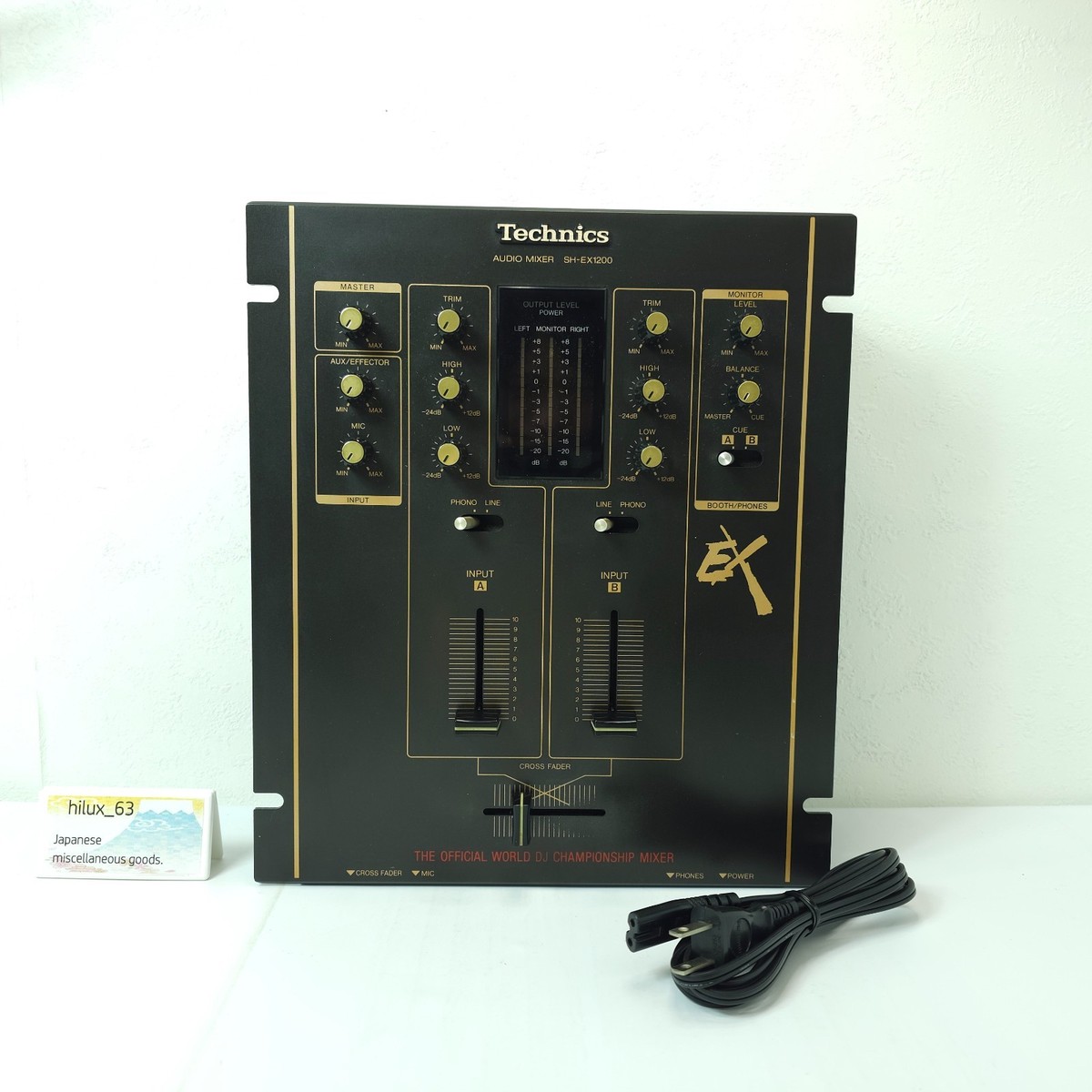 Technics SH-EX1200 Black Audio Mixer DMC The Official World
