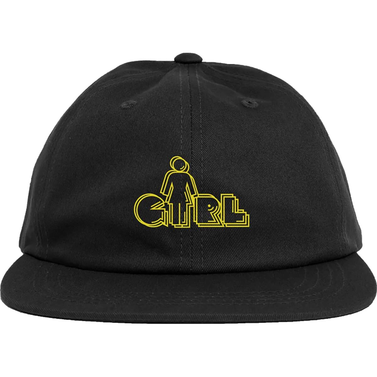 Girl Skateboards OG Pac 6 Panel Hat - Adjustable | eBay