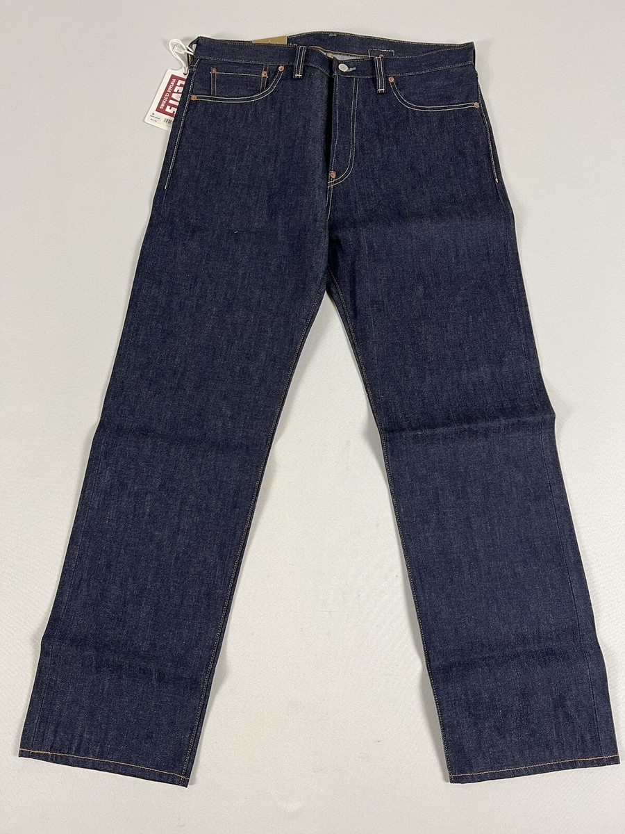 LEVIS VINTAGE CLOTHING LVC 1937 501XX RIGID 38X32 NWT JAPAN MADE
