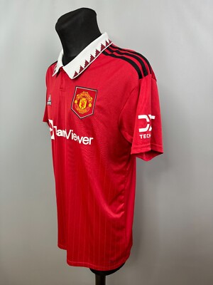 MANCHESTER UNITED 2022 2023 ERIKSEN HOME SHIRT SOCCER FOOTBALL