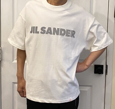 Jil Sander x Arc'teryx Oversized T-Shirt, Porcelain, Size S. Brand