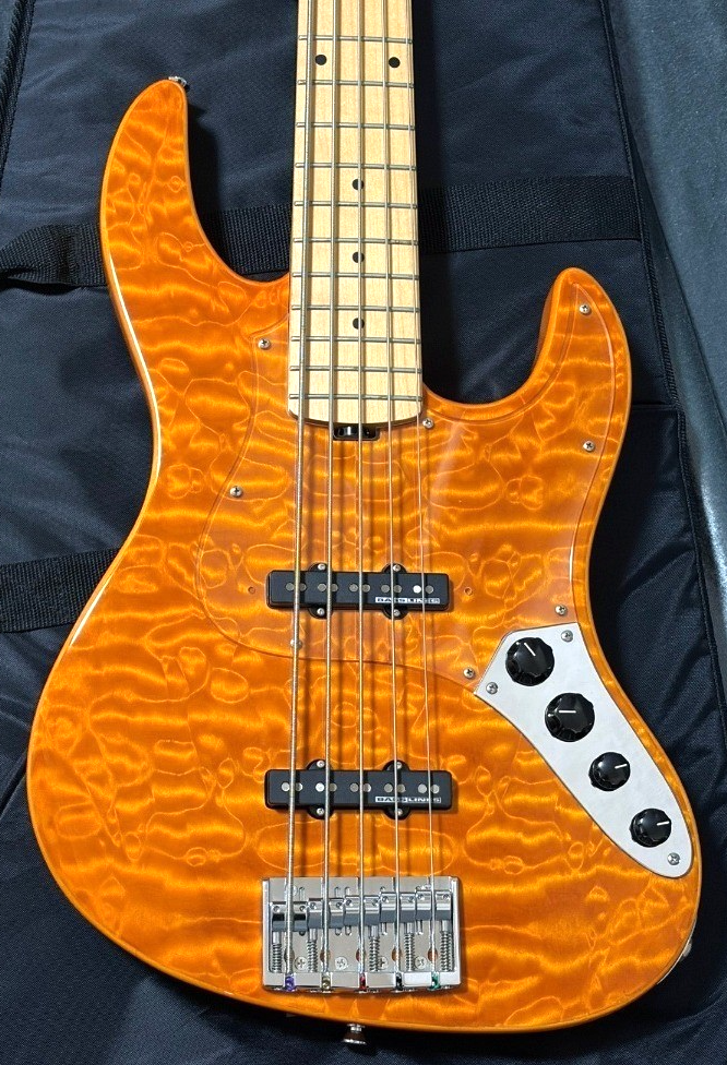 Edwards by ESP Amaze Model 5-Strings Active Bass E-AM-145QM/M