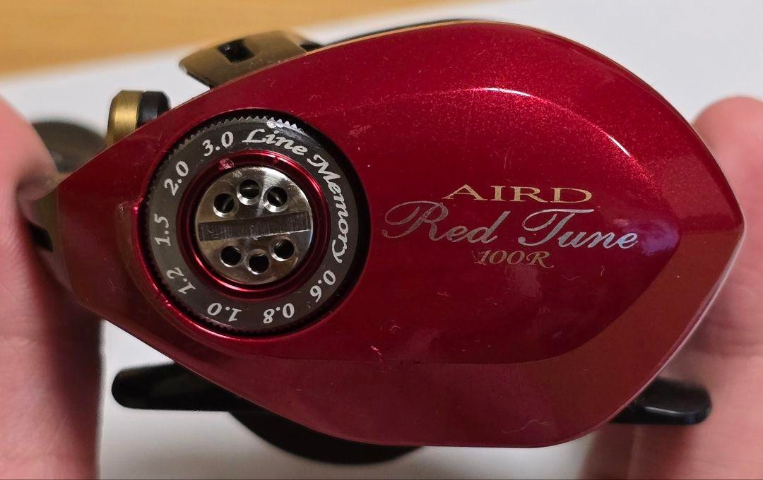 Daiwa 08 Aird Red Tune 100R Baitcast Fishing JDM Reel Right Handle