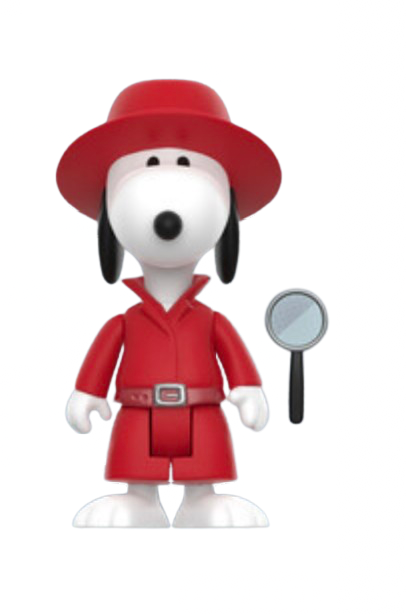 Super7 Peanuts ReAction Figure Blind Box: Wave 4 - Secret Agent