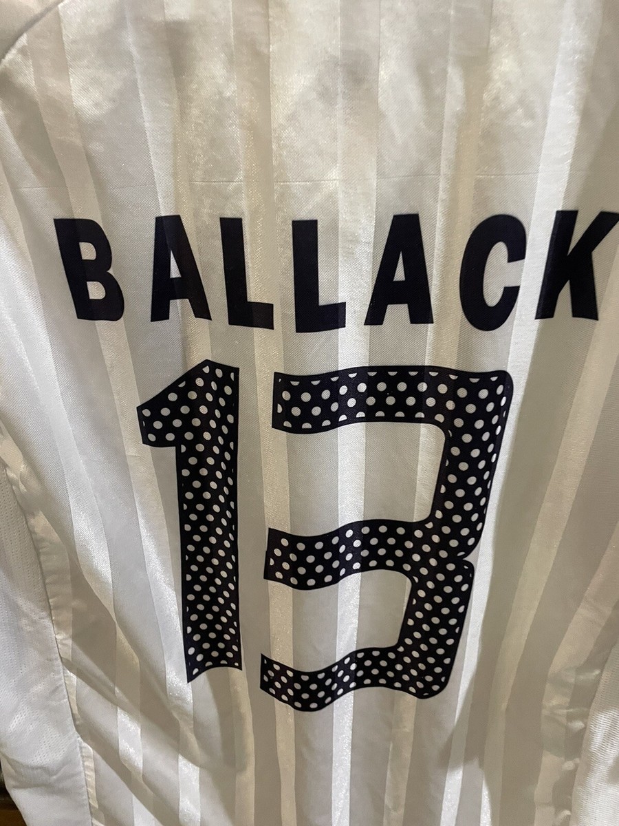 VTG Micheal Ballack #13 FC Bayern Munchen White ADIDAS T-Mobile