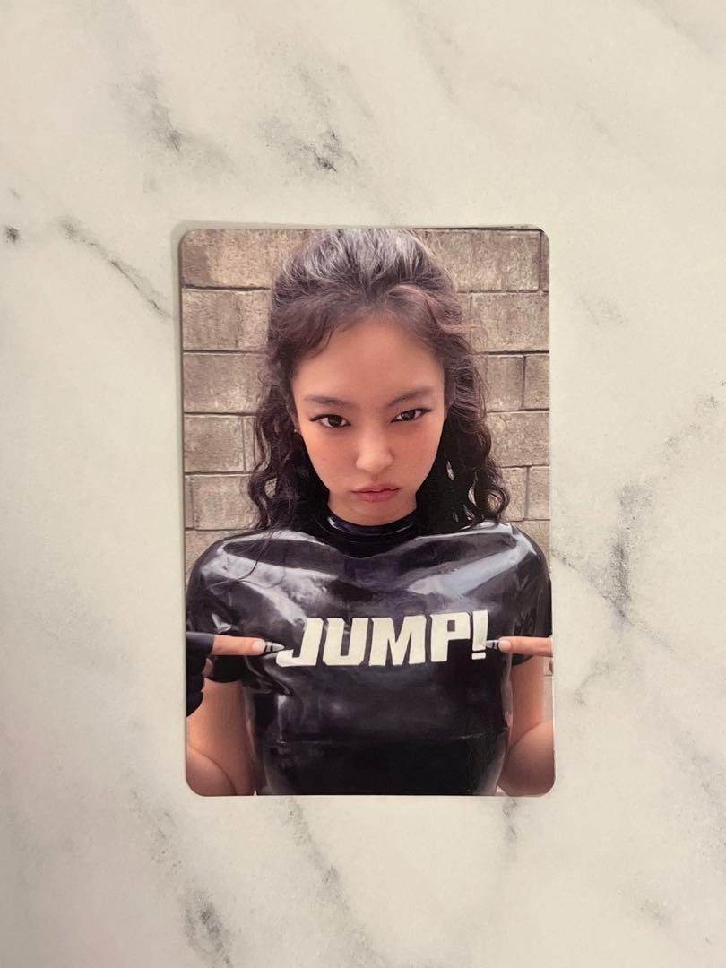 BLACKPINK JENNIE WORLD TOUR DEADLINE JUMP Photocard PC Photo card