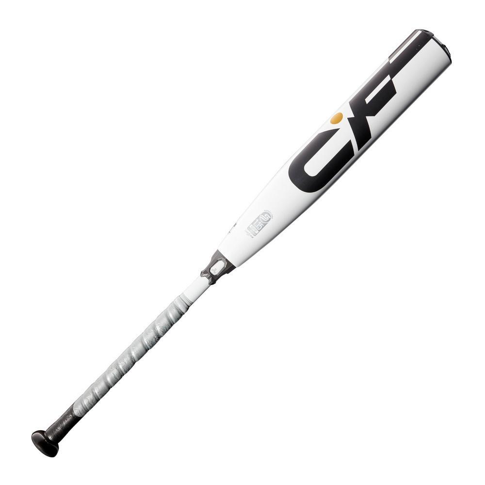 DeMarini 2022 CF USSSA Youth Baseball Bat 31/23 2 Piece White/Gold