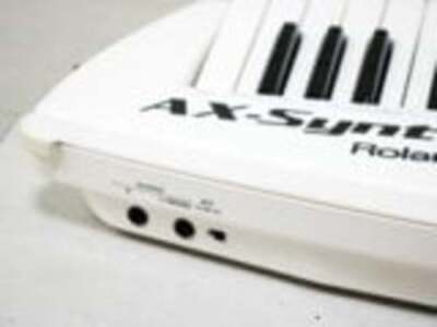 Excellent]Roland AX-Synth 49-Key White Shoulder Keyboard Power