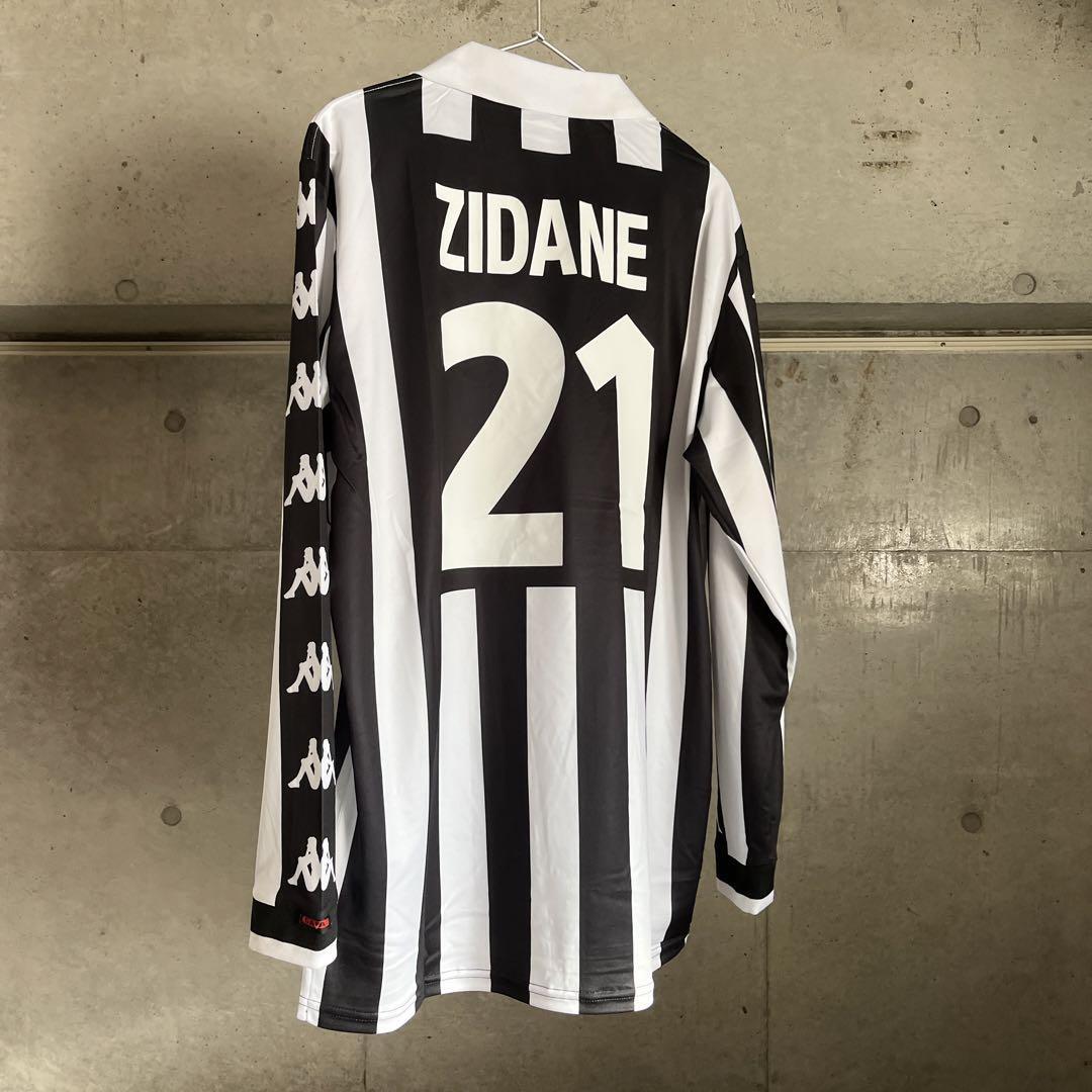 Kappa 正規品の復刻版 ユベントス100周年 ZIDANE 21 Zinedine Zidane
