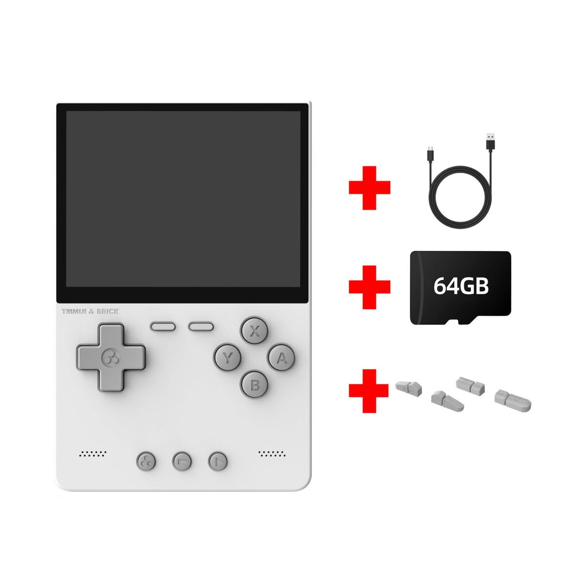 TrimUI Brick Portable Handheld Retro Game Console with 64GB - US